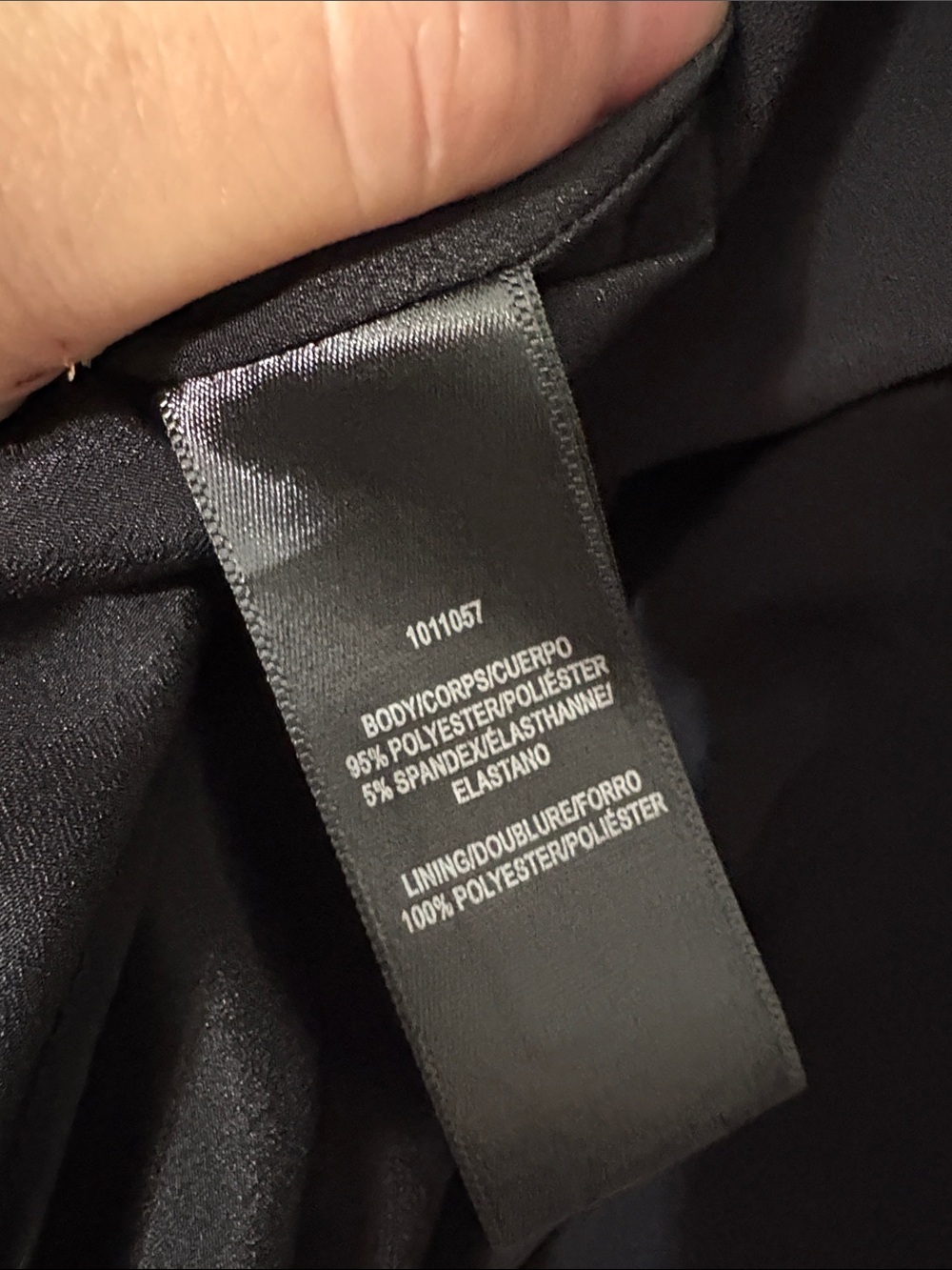 Halston Black Asymmetric Draped Cape Cocktail Mini Dress Size 0 - Picture 5 of 5